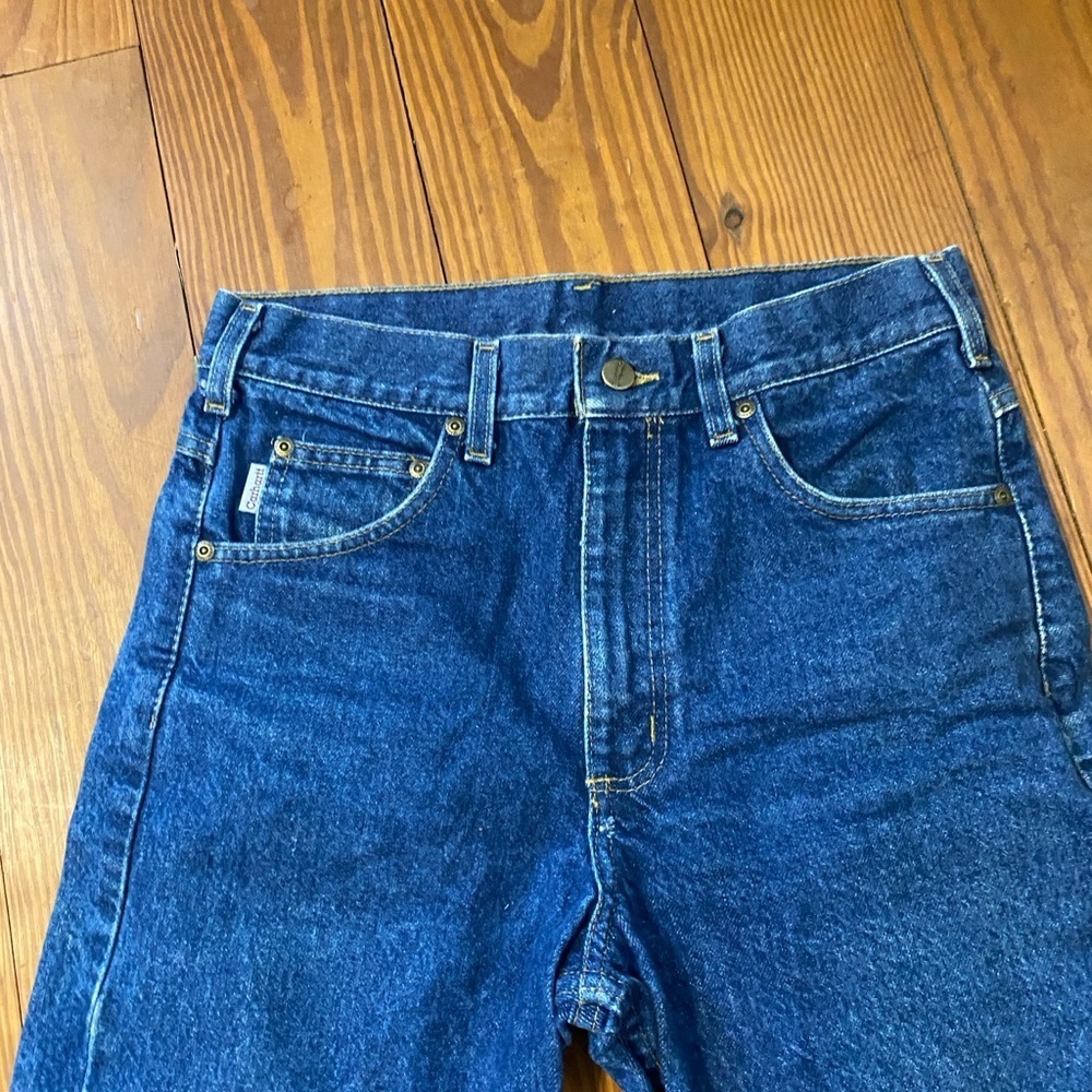 Carhartt Women's Straight Leg Jeans - Classic Blue